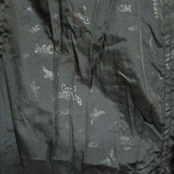 MCM black nylon Monogram Jogger Pants - Picture 3 of 5